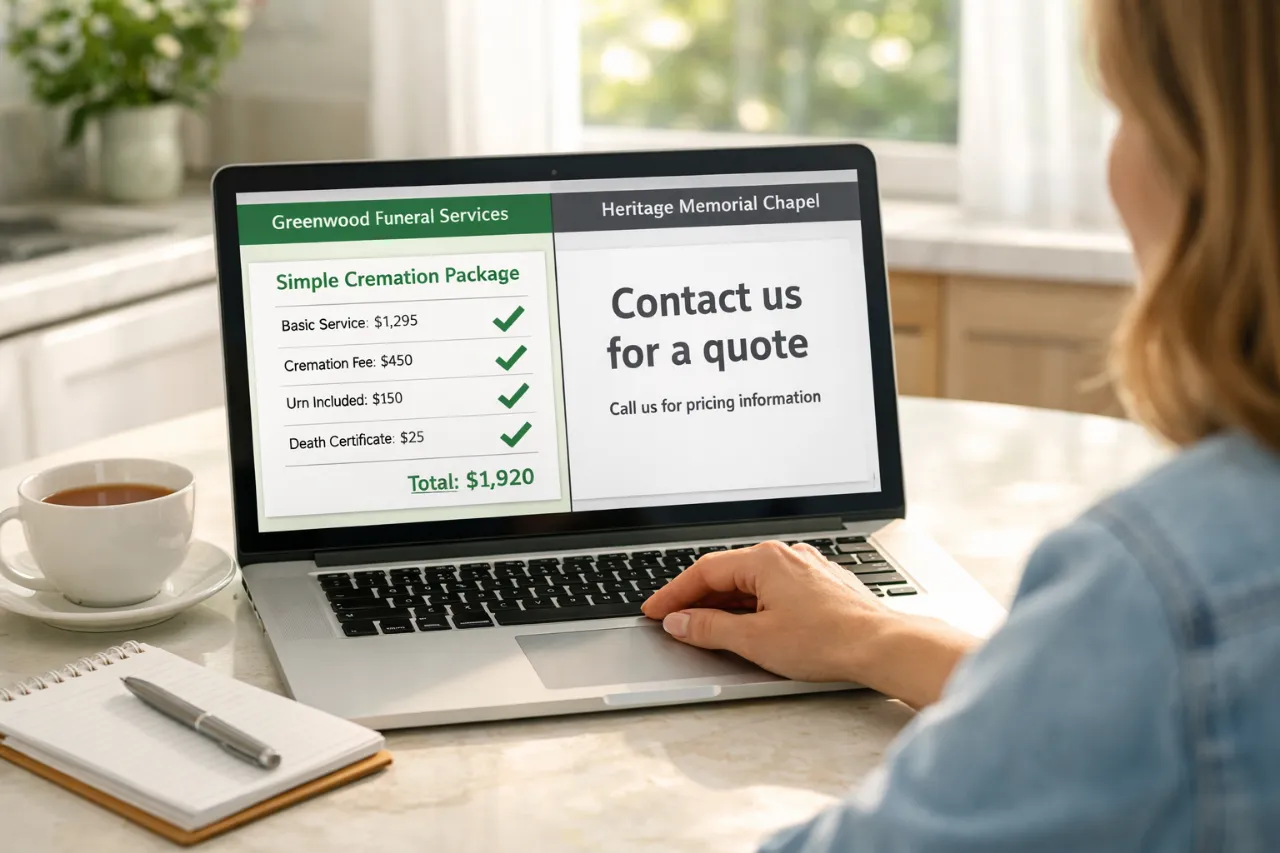 Should Funeral Homes Publish Prices Online? What Happens When They Don't